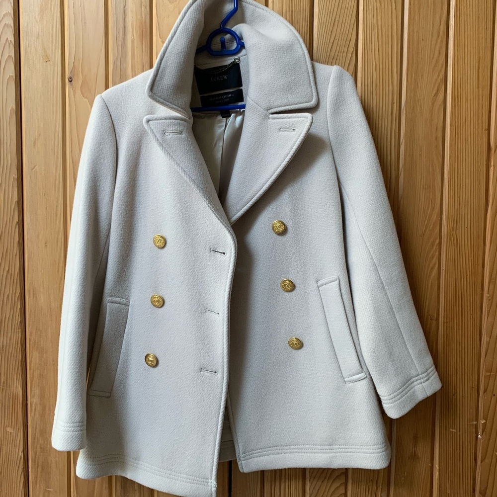 New J.Crew Peacoat - never worn, perfect condition